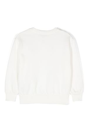 white cotton sweatshirt GUCCI KIDS | 793528XJGPJ9214